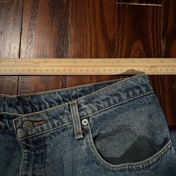 Polo Jeans Co Ralph Lauren 33x32 Vintage Denim Jeans Blue Relaxed Fit RL Flag - Picture 5 of 5